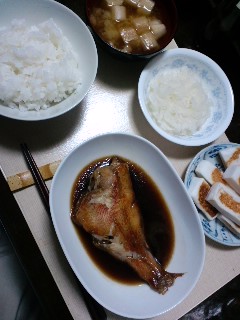 本日の夕食