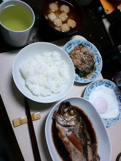 本日の夕食