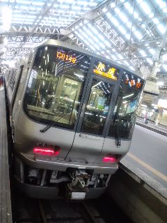 乗る列車