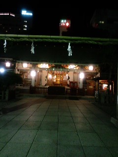 夜のお初天神