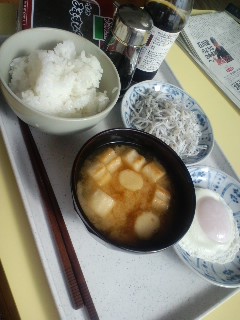 本日の朝食