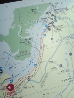 通ったバス順路