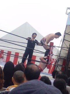 プロレス観戦