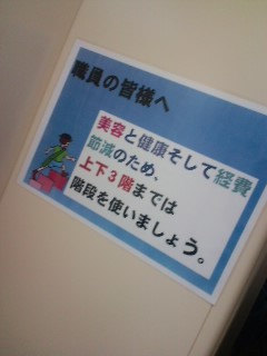 階段利用について
