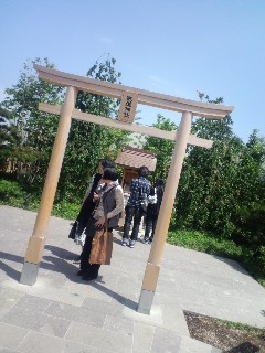 神社入口