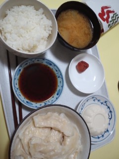 本日の夕食