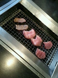 焼き焼き中