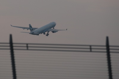 飛行機の離陸