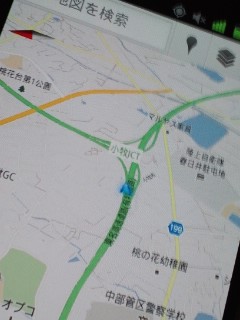 小牧ジャンクション左
