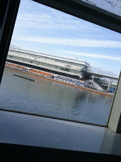 連絡橋からの風景