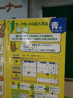 マークカード記入法