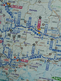 津山の場所