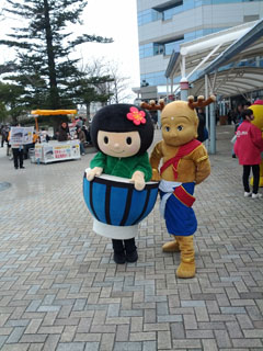 せとちゃんとせんとくん