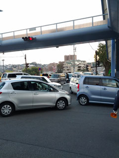 帰りの渋滞