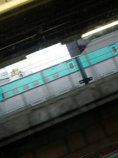 はやてと併走