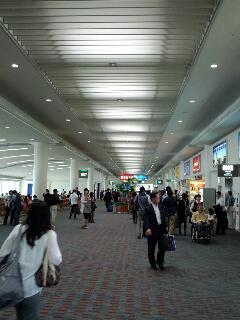 那覇空港着