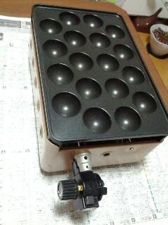 カセットボンベ式たこ焼き器