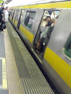 電車の混雑