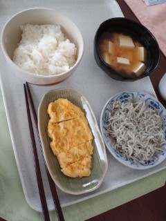 本日の朝食