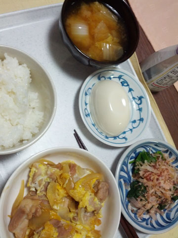 本日の夕食