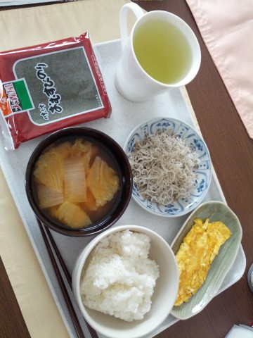 本日の朝食