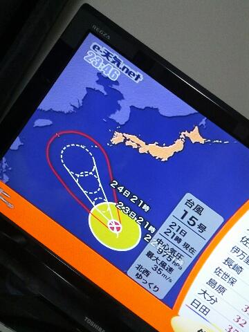 台風の進路