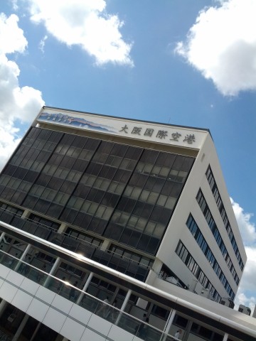 伊丹空港着