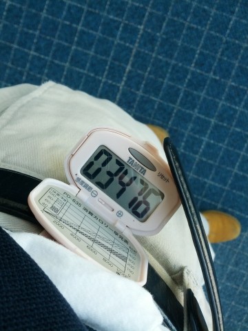 羽田までの歩数