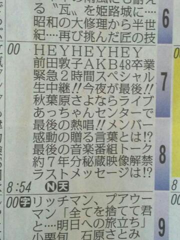 本日のヘイ!ヘイ!ヘイ!