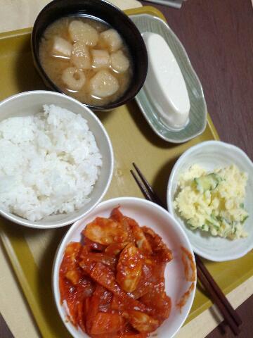 本日の夕食