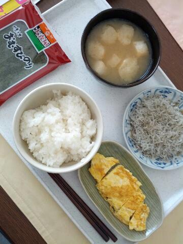 本日の朝食