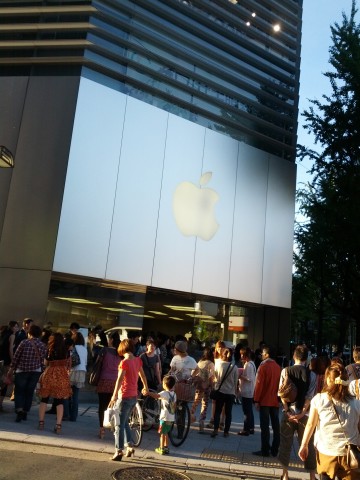 アップルストア心斎橋