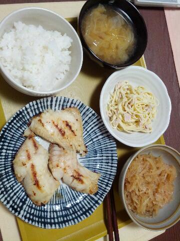 本日の夕食