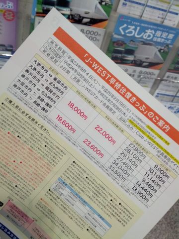 早得往復きっぷ