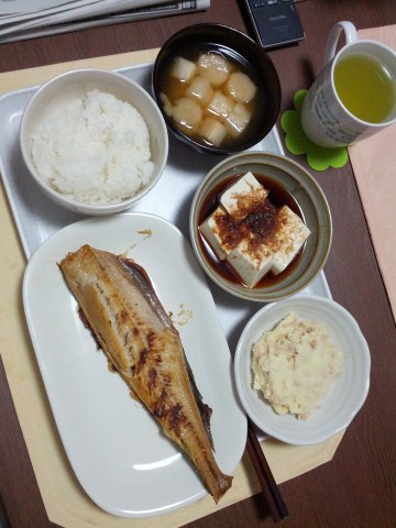 本日の夕食