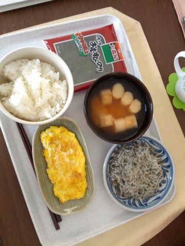 本日の朝食