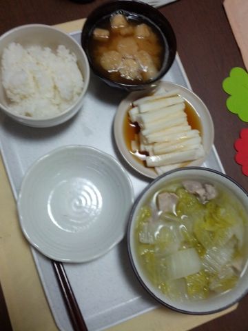 本日の夕食