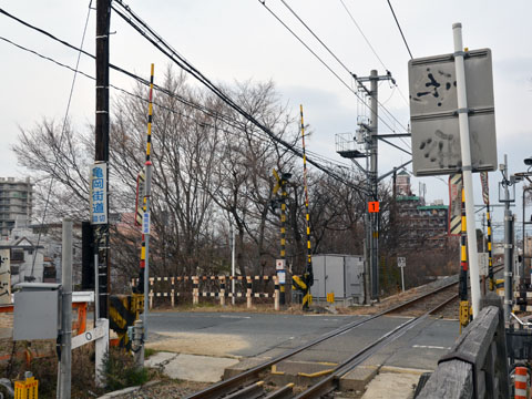 亀岡街道踏切