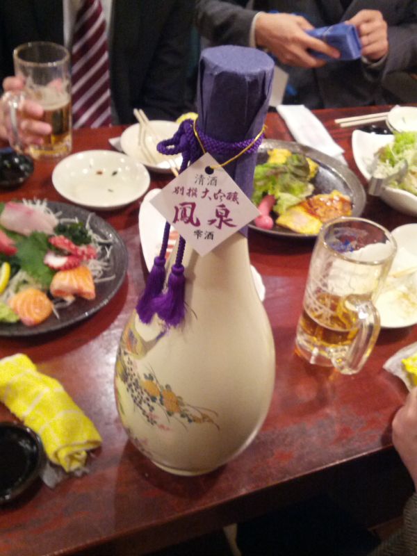 お酒の持ち込み