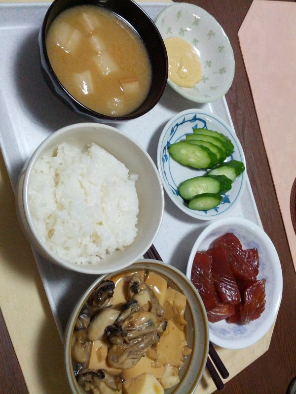 本日の夕食