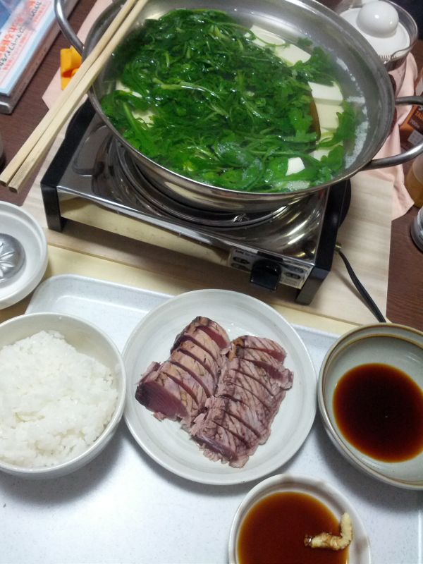 本日の夕食