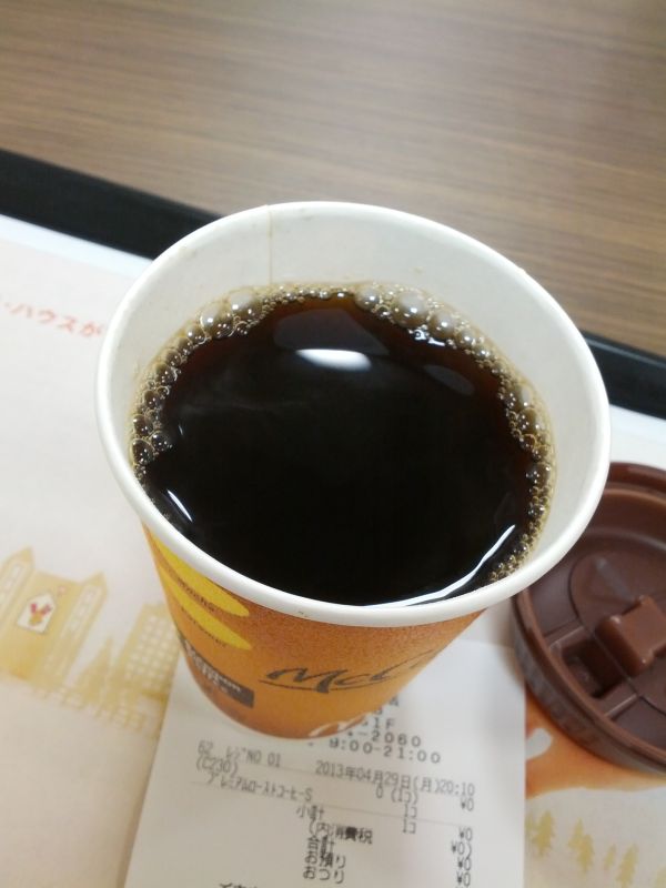 コーヒーの量