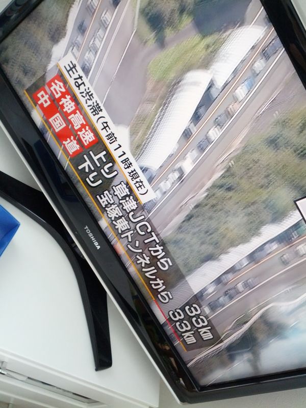 本日の渋滞