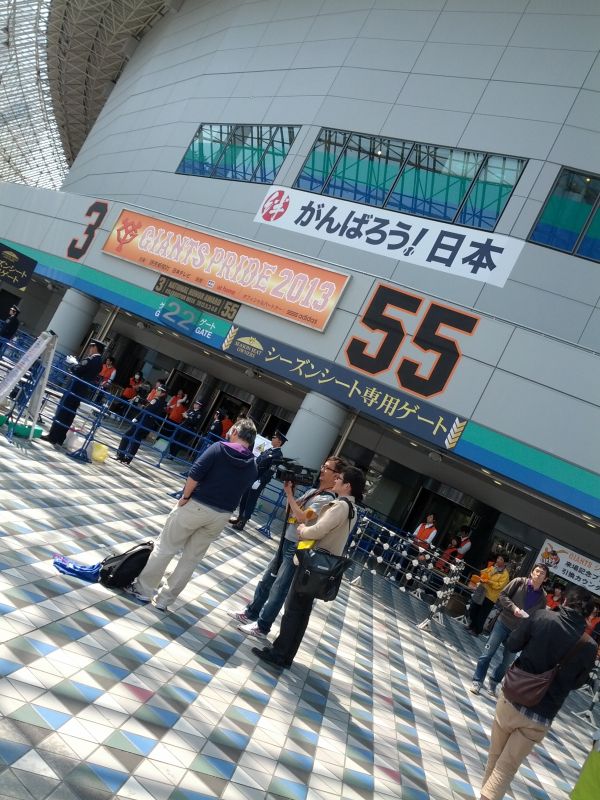 テレビ取材