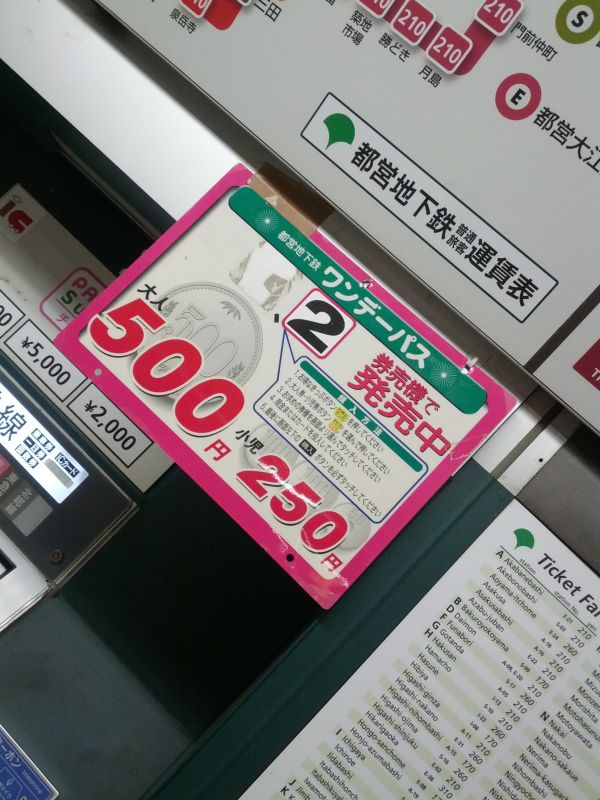 ワンデーパス