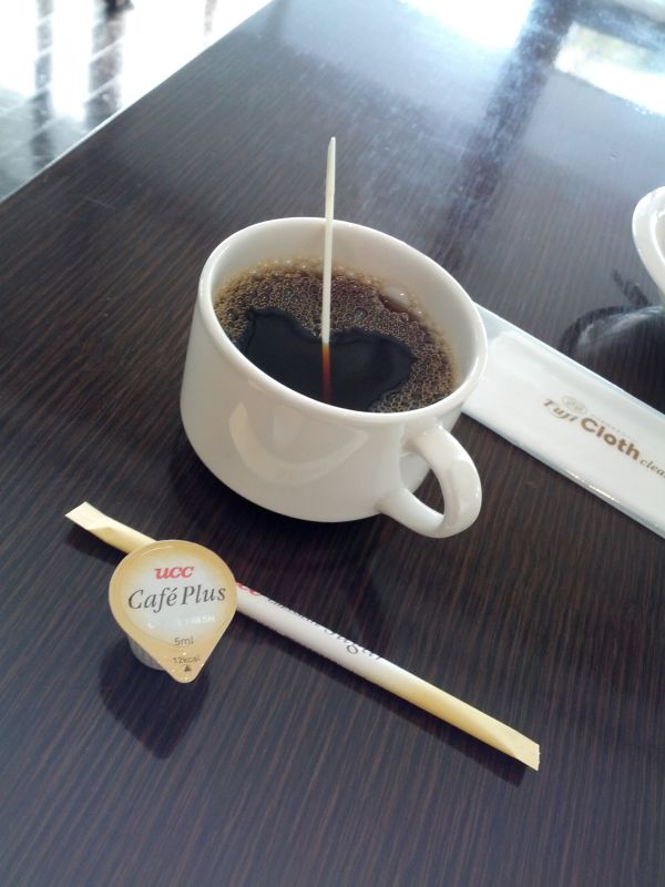 食後のコーヒー