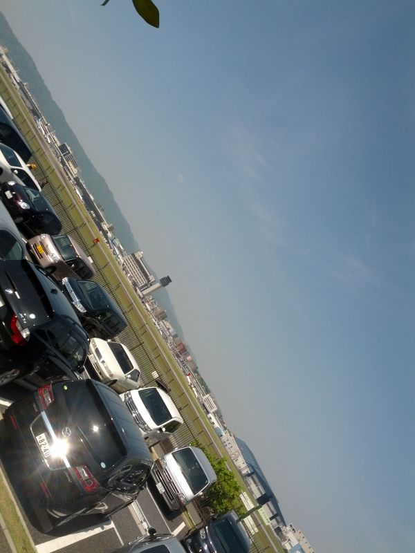 スカイパークから見る伊丹空港