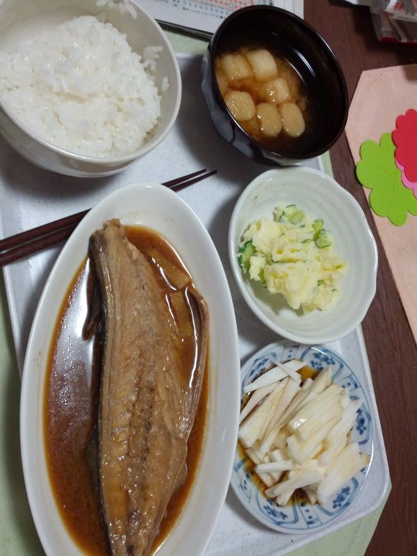 本日の夕食