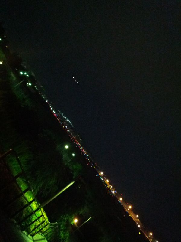 夜の離陸
