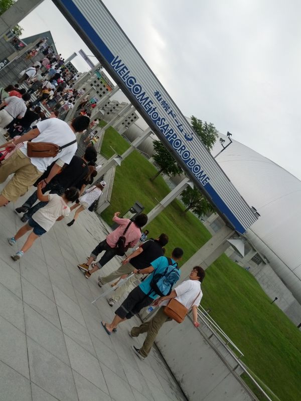 札幌ドーム入口